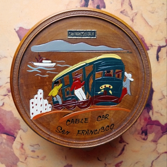 Vintage Other - Vintage San Francisco Coaster Set